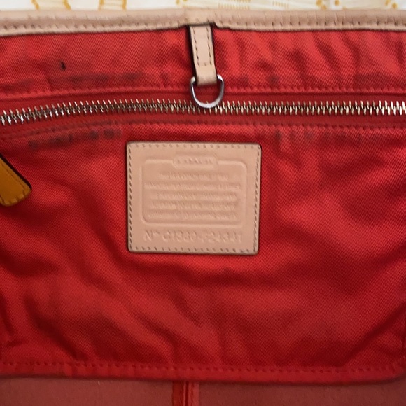 Gently used Coach tote - Picture 7 of 11